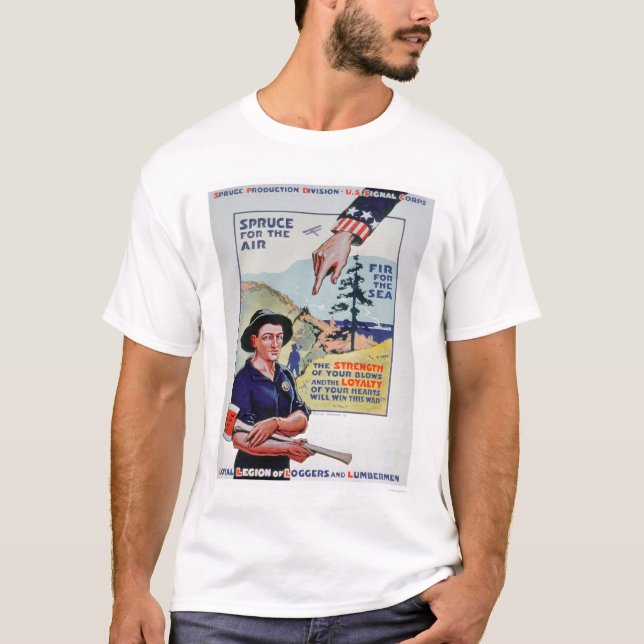 Loggers och Lumbermen bistår krigförsöket Tee (Framsida)