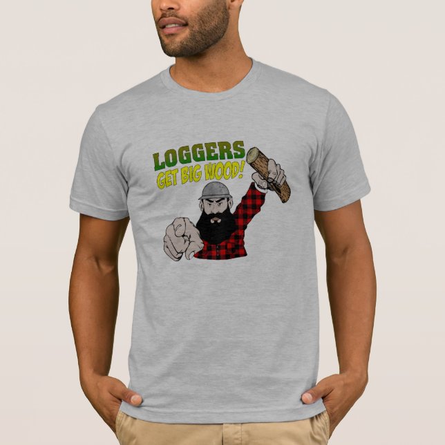 LOGGERSKJORTA TEE (Framsida)