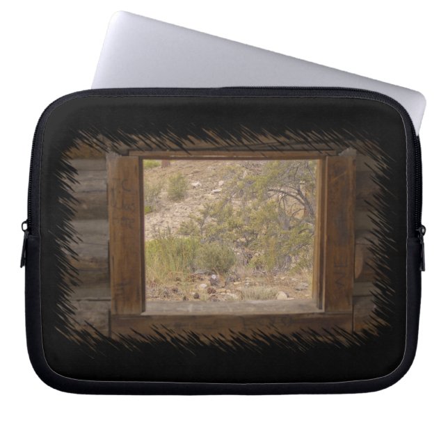Loggfönster Laptop Fodral (Framsidan)