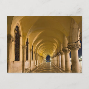 Loggia of the Doge's Palace Postcard Vykort