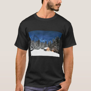 Loggkabinbergsvy T Shirt