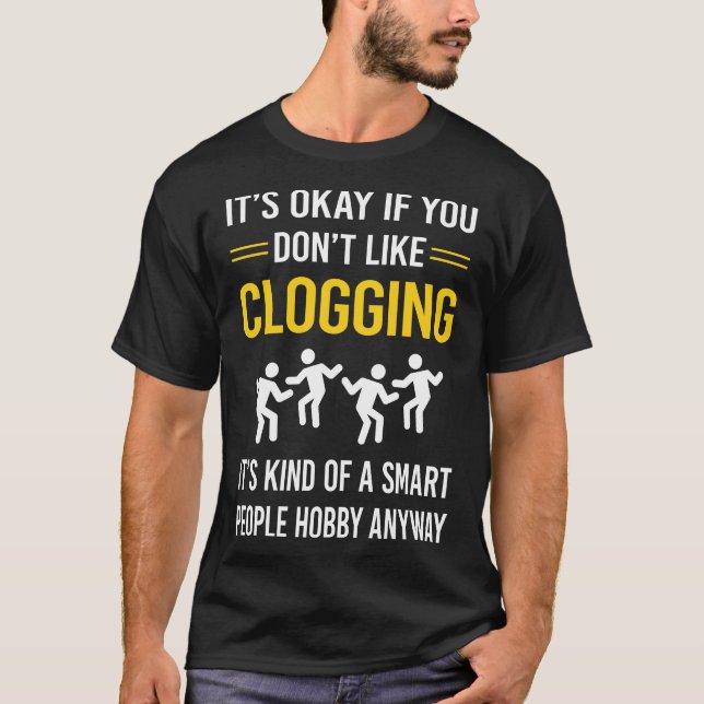 Loggloggning för smarta personer t shirt (Framsida)