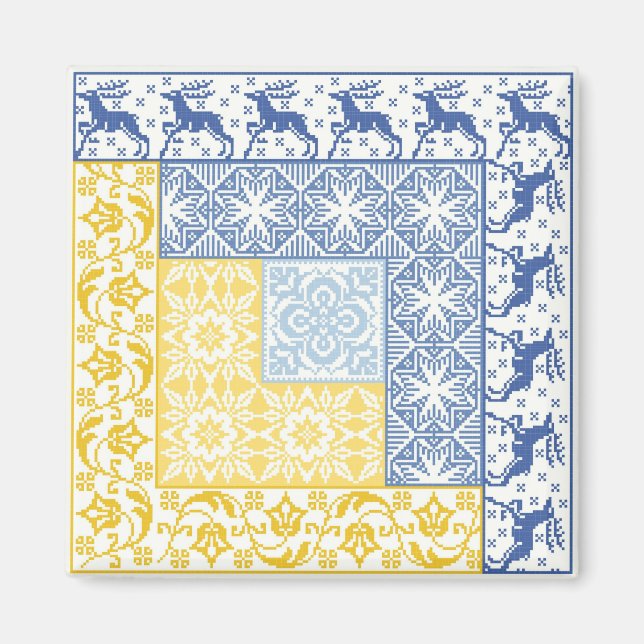 Loggskåpvinter Magnet (Framsidan)