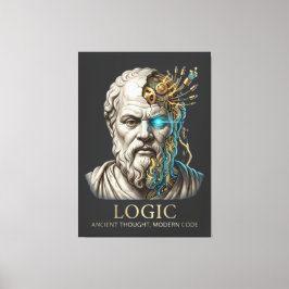 Logic - Ancient Thought Modern Code Cyberpunk  Canvastryck