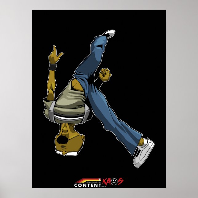 Logik parkour flip poster (Framsidan)