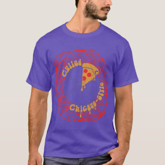 Logikcull Chicago Pizza T Shirt