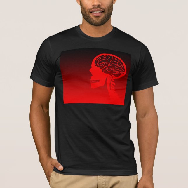 logikskalle tee shirt (Framsida)