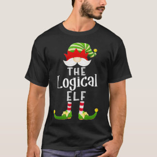 Logiskt Elf-gruppens julfinny Pajama Party T Shirt