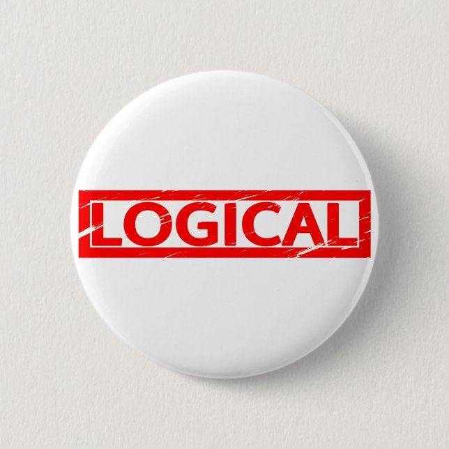 Logiskt Frimärke Knapp (Framsida)