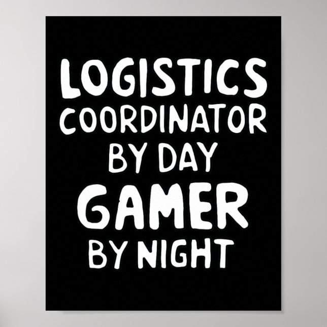 Logistics Coordinator  Poster (Framsidan)