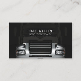 Logistics Transport Services Lastbil Grill Visitkort