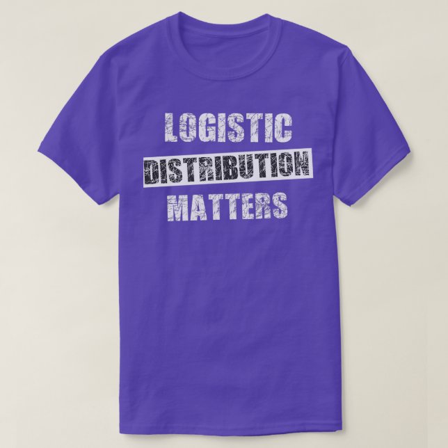 Logistik och transport 6 t shirt (Design framsida)