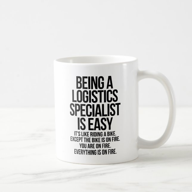 Logistik specialist kaffemugg (Höger)