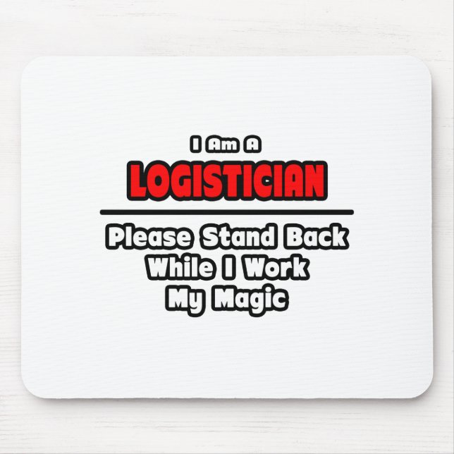 Logistiker.. Arbeta mitt magasin Musmatta (Framsidan)