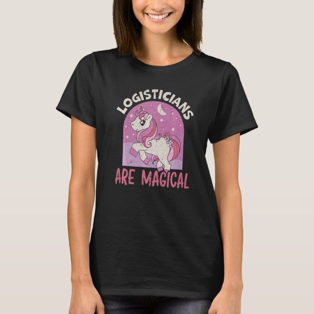 Logistikern är Magic Warehouse Logistics Unic T Shirt (Framsida)