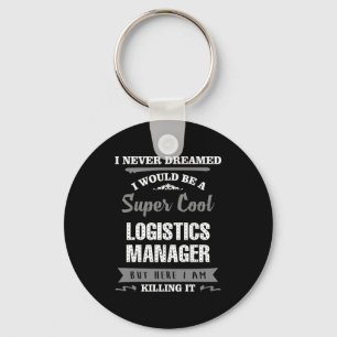 Logistikhanteraren för toppen Coola Nyckelring