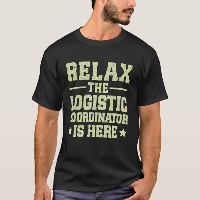 Logistikkoordinator 1 t shirt (Framsida)