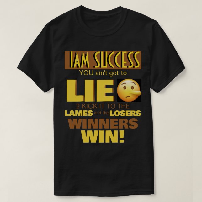 LÖGN T SHIRT (Design framsida)