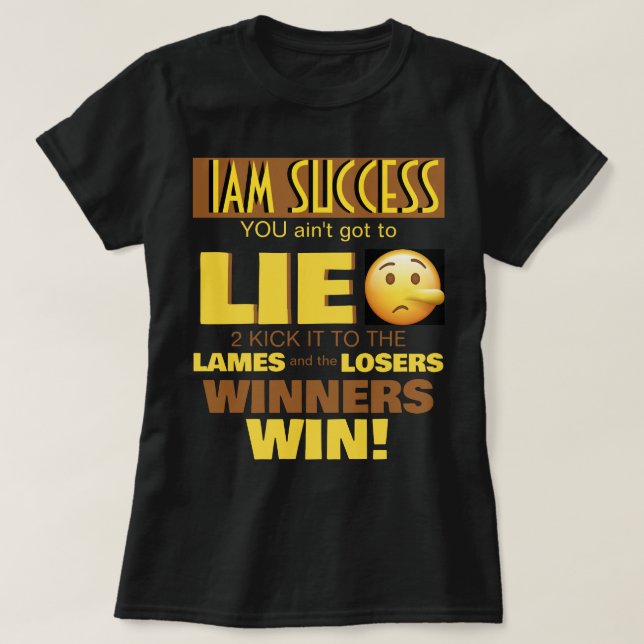 LÖGN T SHIRT (Design framsida)