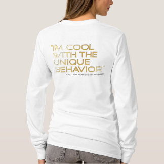 Logo_Cool för Autismmedvetenhethämnare uppförande Tee