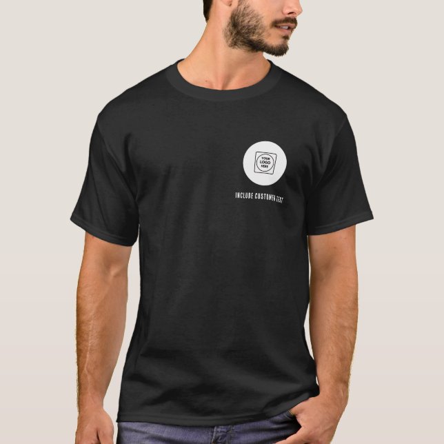 Logo Crest Branding Staff T-Shirt (Framsida)