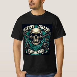 Logo de Heavy metal e historia - Youtube T Shirt