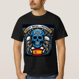 Logo de Heavy metal e historia - Youtube T Shirt