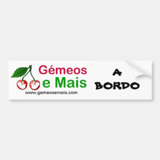 Logo do Portal, A BORDO, www.gemeosemais.com Bildekal