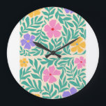 logo flawrs  clocks  stor klocka<br><div class="desc">Clocks  logo  les fleurs</div>