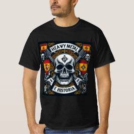 Logo Heavy metal e historia - Youtube T Shirt
