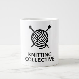 Logo Knitting Collective Pelote de Laine  Jumbo Mugg