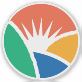 Logo of South Gyeongsang Province, South Korea Klistermärken