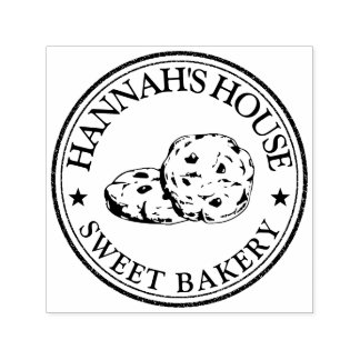 Logo Personnalisé Minimaliste Självfärgande Stämpel