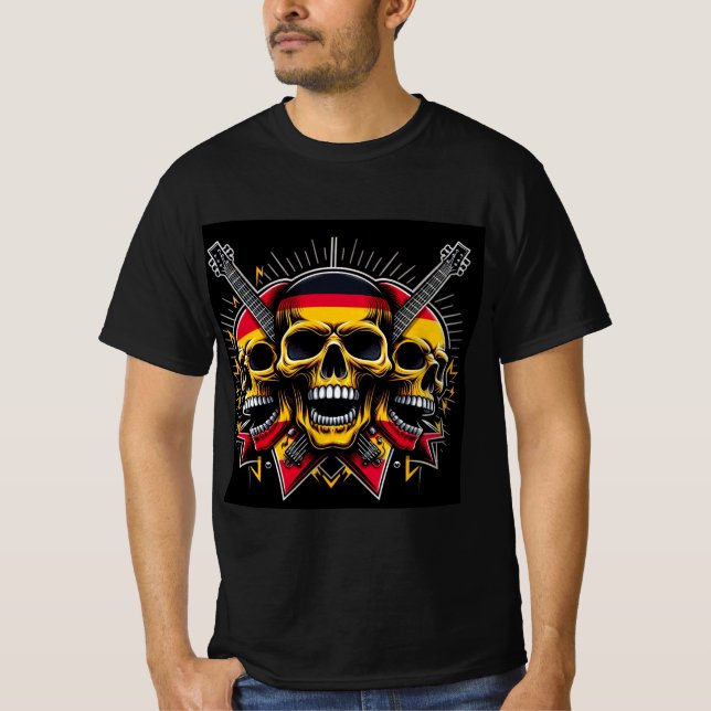 Logo Spanien entdecken T Shirt (Framsida)