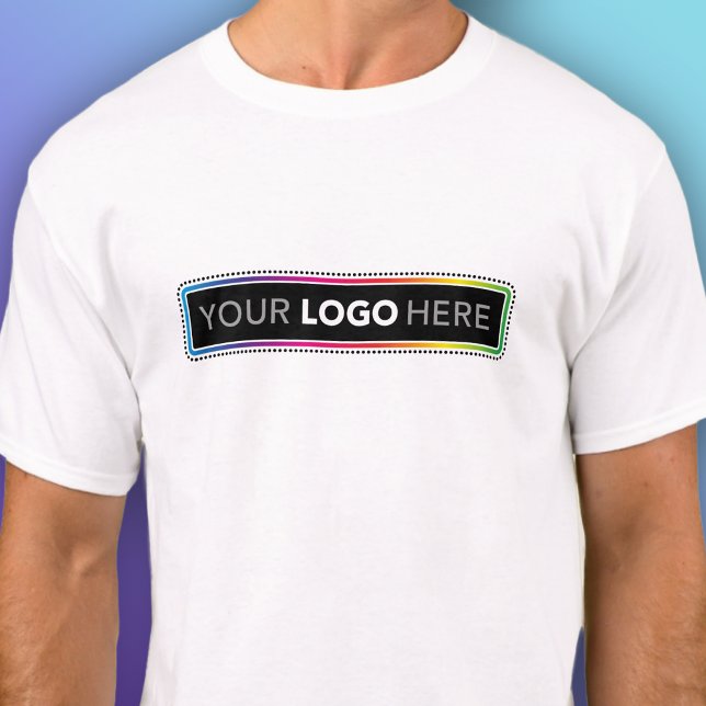 Logo T-Shirt - Custom Business Apparel - Wide Logo (Skapare uppladdad)