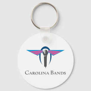 LogoCoCarolina sätter band Keychain Nyckelring