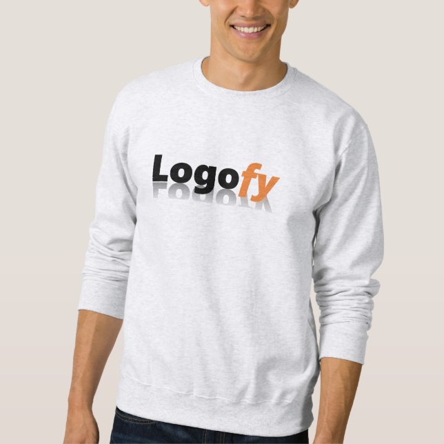 Logofy tröja lång ärmad tröja (Framsida)