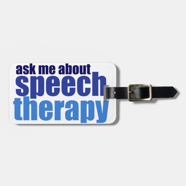 Logoped Bagagebricka (Horisontell Framsida)