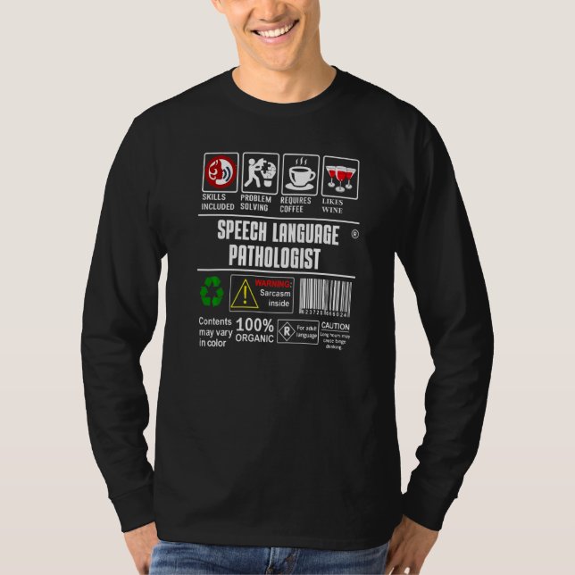 Logoped Förpackning & Hantering L T Shirt (Framsida)
