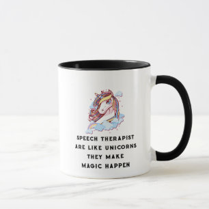 Logopeden är lik Unicornstalterapi Mugg