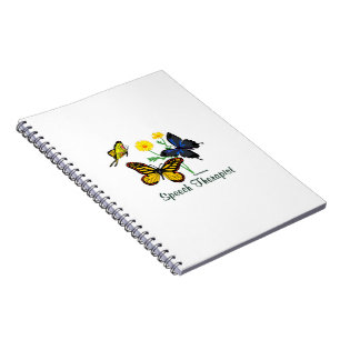 Logopedfjärilar Anteckningsbok