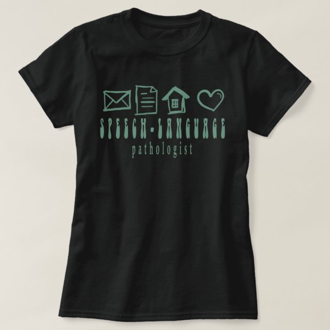Logopedskjorta, talterapi t shirt (Design framsida)