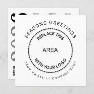 Logotyp 2025 - Kalender QR-kod - Jul Julkort