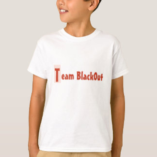 logotyp 2 för lag black0ut t-shirt