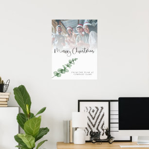 Logotyp Anpassningsbar Photo Company Foliage God j Poster