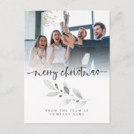 Logotyp Anpassningsbar Photo Company Foliage God j Vykort