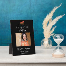 Logotyp anställd för månadsfototilldelning