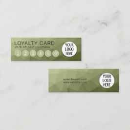 Logotyp av Anpassningsbarna Gradient Geometric Mes Lojalitetskort