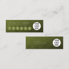 Logotyp av Anpassningsbarna Gradient Geometric Mes Lojalitetskort