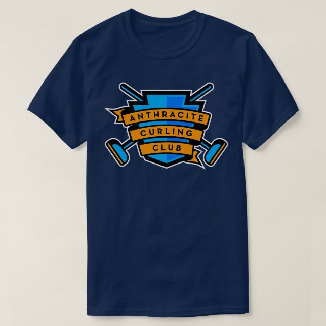 logotyp av antracit t shirt (Design framsida)